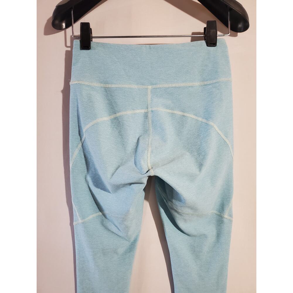 Outdoor Voices 3/4 Warm Up Activewear Crop Leggings Pool Blue Womens Size XS - Picture 5 of 8